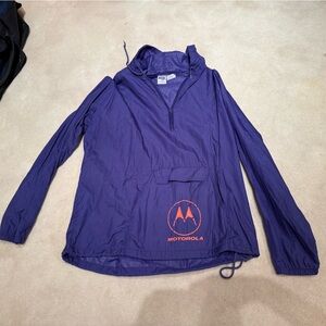 Motorola Purple Nylon Jacket